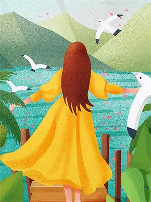 愿你心如花木向阳而生