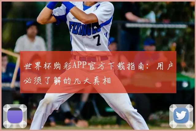 世界杯购彩APP官方下载指南：用户必须了解的几大真相