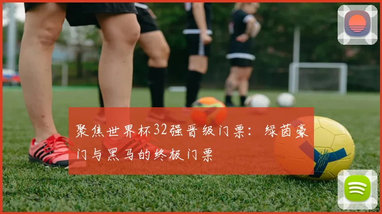 聚焦世界杯32强晋级门票：绿茵豪门与黑马的终极门票
